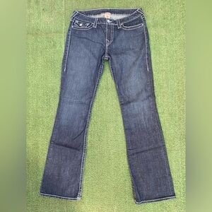 True Religion Blue Boot Cut Men Jeans